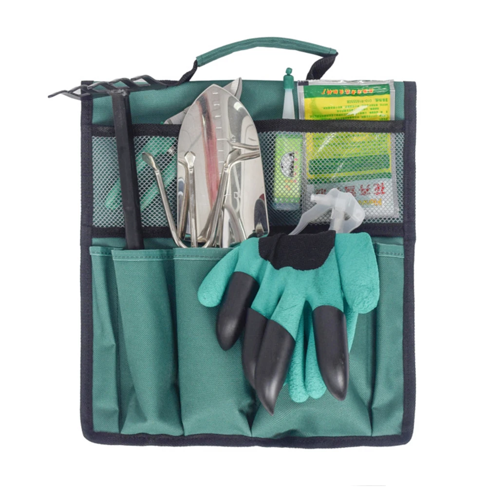 

Multipurpose Tool Bag Storage Pouch Oxford Cloth Large Pocket Multi Small Gardening Maintenance Practical Tools ganzier