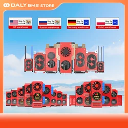 DALY BMS SMART BMS 1A 액티브 밸런서 Lifepo4 CANBUS 4S 12V 8S 24V 16S 48V 에너지 저장 100A 150A 200A 250A 배터리