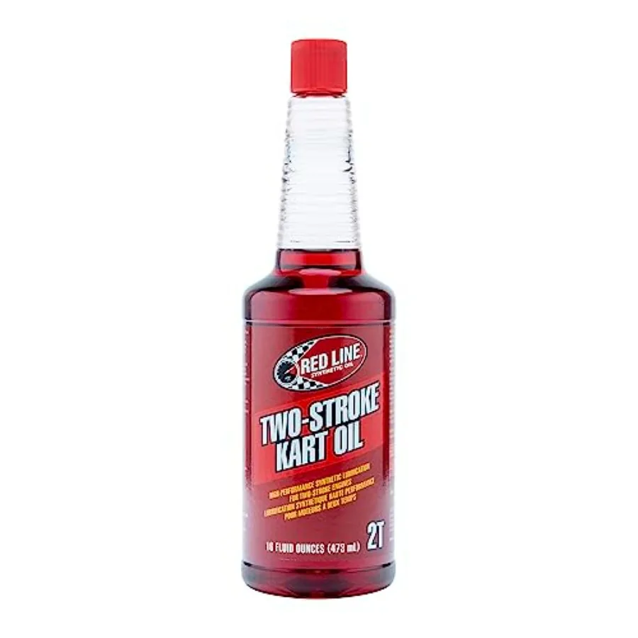 

Synthetic Two Stroke Kart Oil 16 Ounce 12 Pack High Performance Red Racing Oil for Go-Karts Lightweight Formula with Advanced A