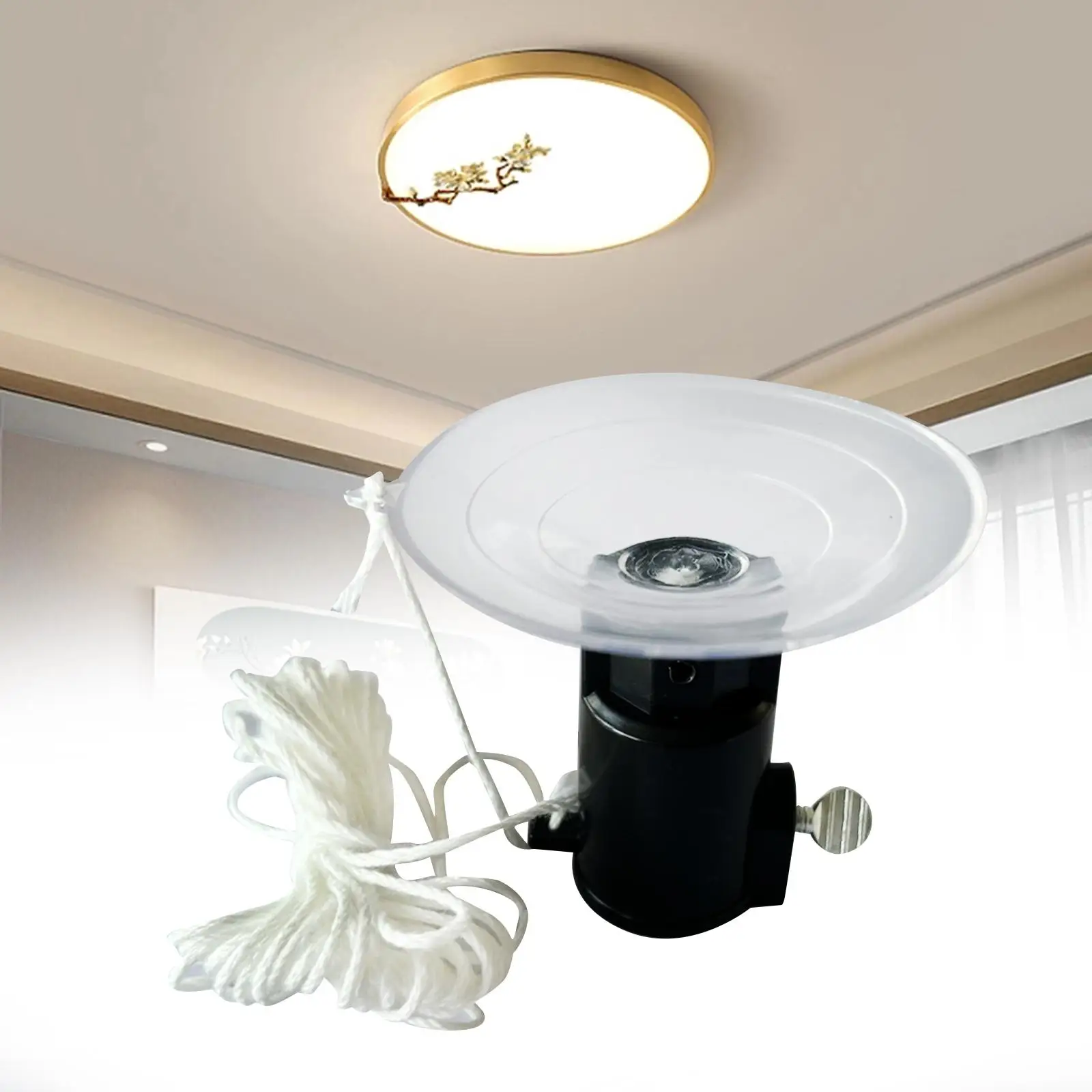 Recessed Light Bulb Changer Bulb Remover Lamp Changer Head Suction Cup Light Bulb Changer for Indoor Home Living Room Bedroom