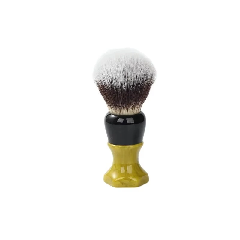 Yaqi Ever-hopeful Cat's Whisker Synthetic Hair Mens Wet Shaving Brush 24mm Knot Diameter 65MM Handle Height For Ergonomic Design