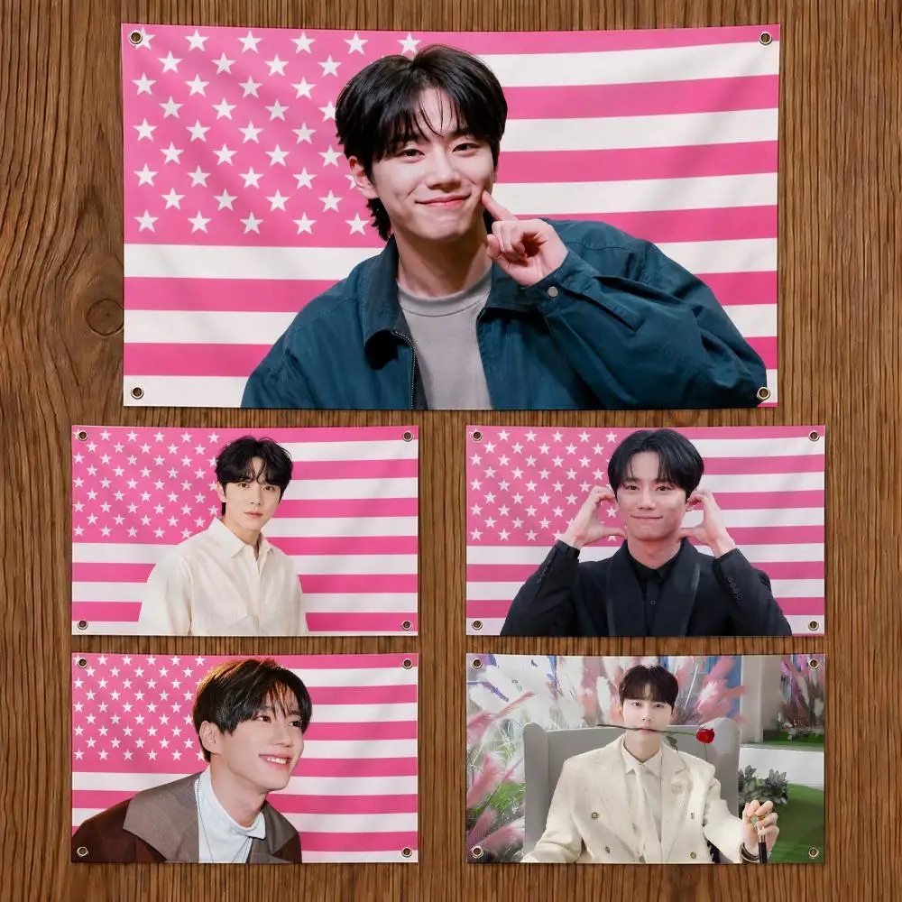 Lee J-Jun-young Singer Flags Durable Outdoor Indoor Festive Decoration Classic Design Wall Room Banner
