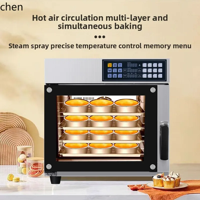 

KX Multifunctional Hot Air Circulation Oven Hot Air Stove 5 Layers Bread Cake Baking Electric Oven Smart Spray