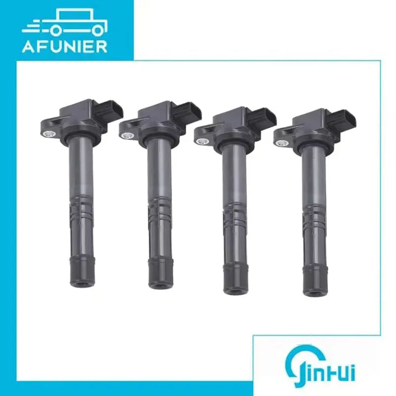 4Pcs Ignition Coil For Acura CSX, RSX, Honda Accord,Civic, CR-V, Element,Pilot S2000 OE No.:2W93-12A366-BA0,099700-0711