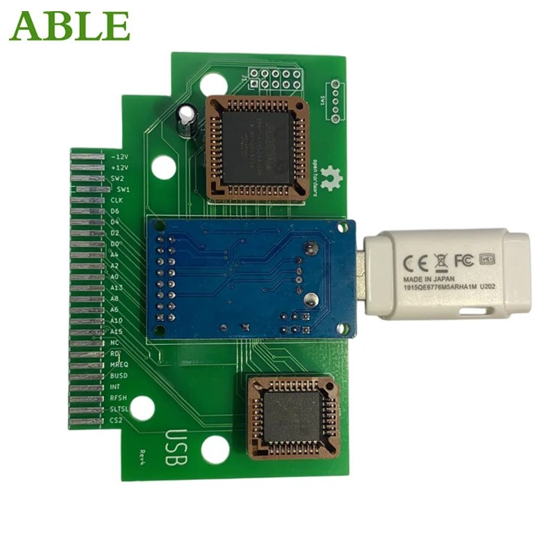 MSX direct reading USB flash drive burning card USB flash drive game card supports dsk, cas, rom and other formats