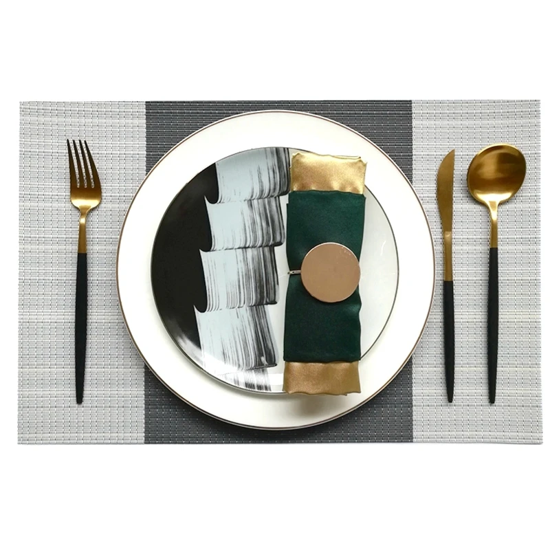 

White Modern Plate Tableware Kitchen Wedding Dinner Plate Sets Luxury Ceramic Plate China Dinnerware Set Vajillas Kitchenware