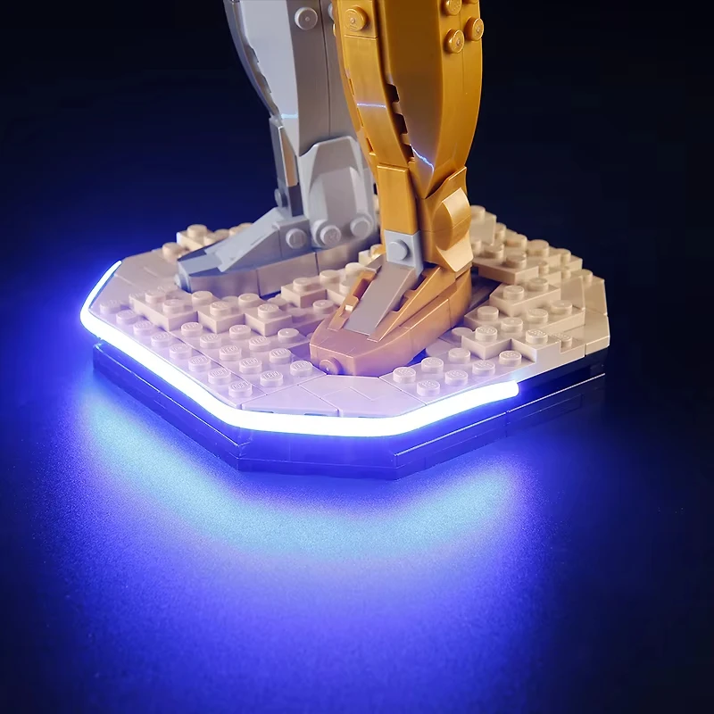Uniwersalny zestaw oświetleniowy do Lego 75398 (tylko oświetlenie LED, bez modelu z klocków) Elastyczne i jasne rozwiązanie oświetleniowe