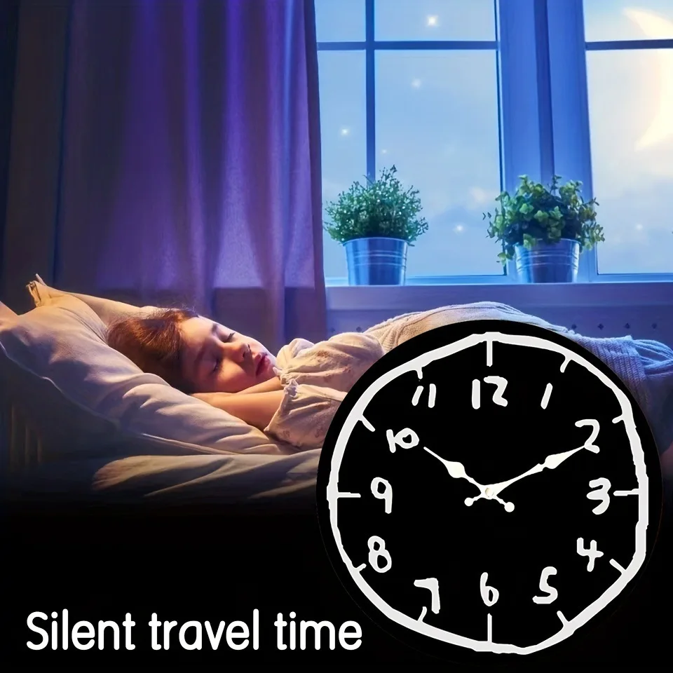 Новые 12-дюймовые минималистичные и стильные настенные часы.