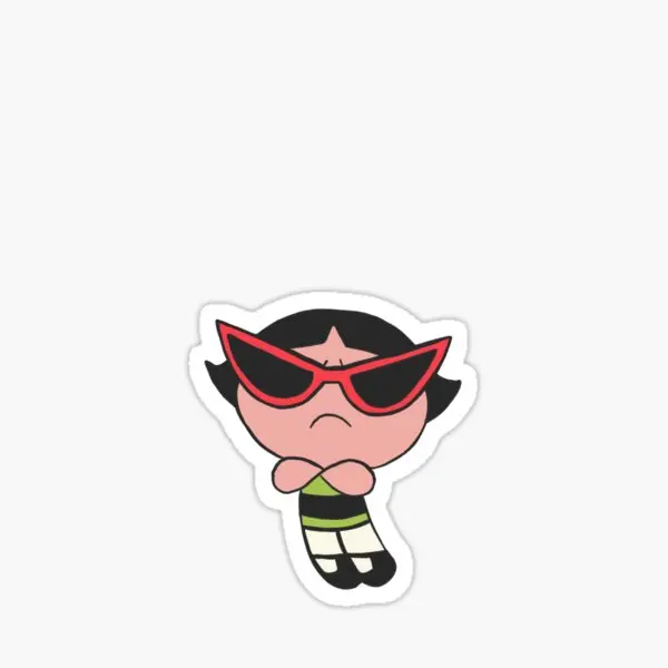 Buttercup Sticker  Stickers for Anime Art Living Room Cartoon Kid Window Bumper Wall Laptop Luggage Stickers Room Decor  Cute