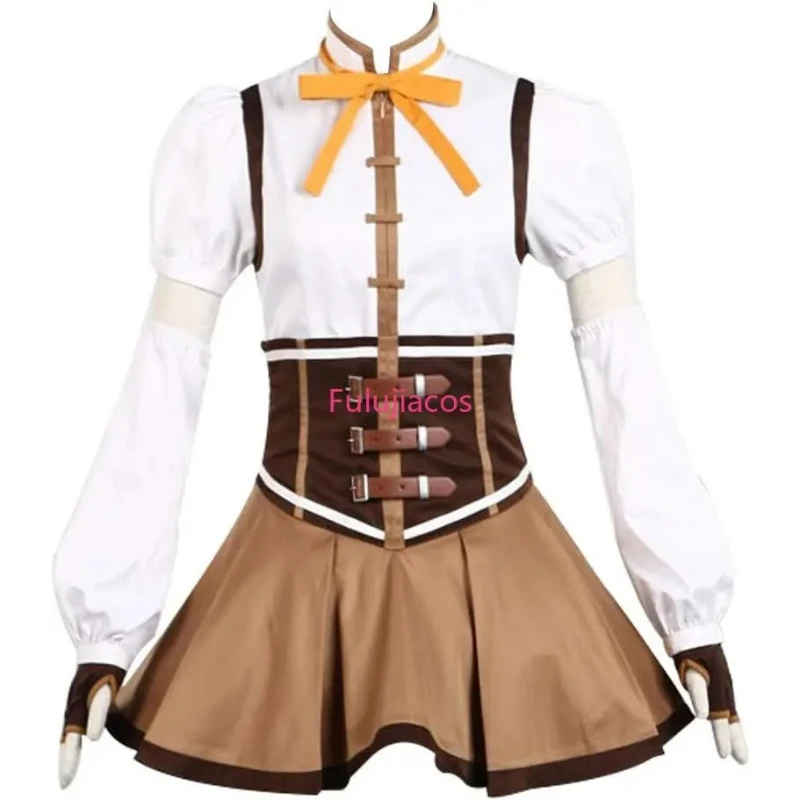 

Fulujiacos Women Tomoe Mami Cosplay Costume