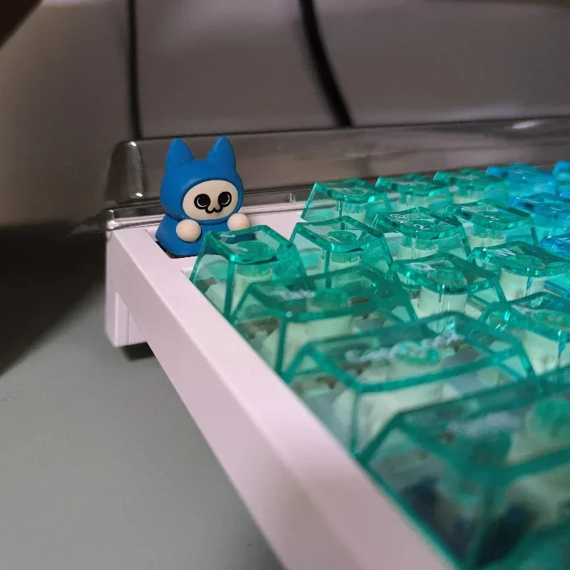 Monster Hunter Series Keycaps Resin 3D Handmade Felyne Palico Artisan Keycap for Mechanical Keyboard CHRRY Profile MX Switch