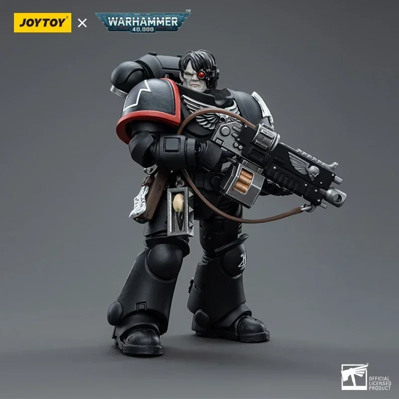 [EN STOCK] JOYTOY genuino Warhammer 40K1/18 Raven Guard Arbiter cuatro Anime modelo militar colección regalo figura juguete de dibujos animados