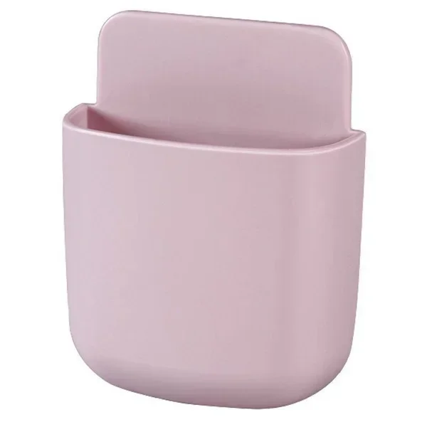Multifunktionale Wandmontierte Aufbewahrungsbox Fernbedienung Handy-Organizer Steckerhalter Ohne Bohren für Zuhause und Büro – Detail 8