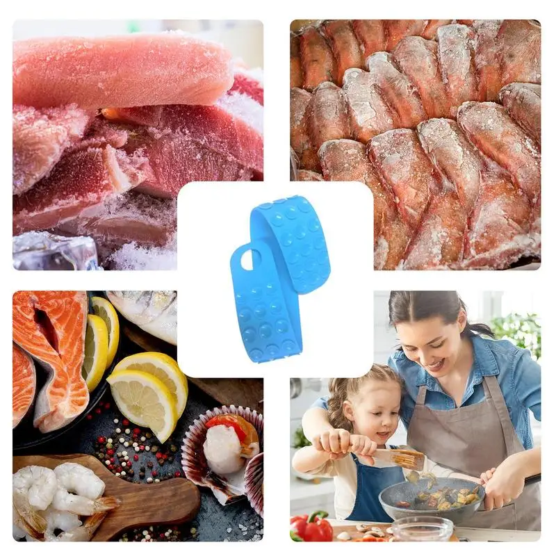 Meat Thaw Belt Hangable Defrosting Belt Natural Thawing For Frozens Meat Thawing Fixator Belt Hangable Thaw Belt Kitchen Tools