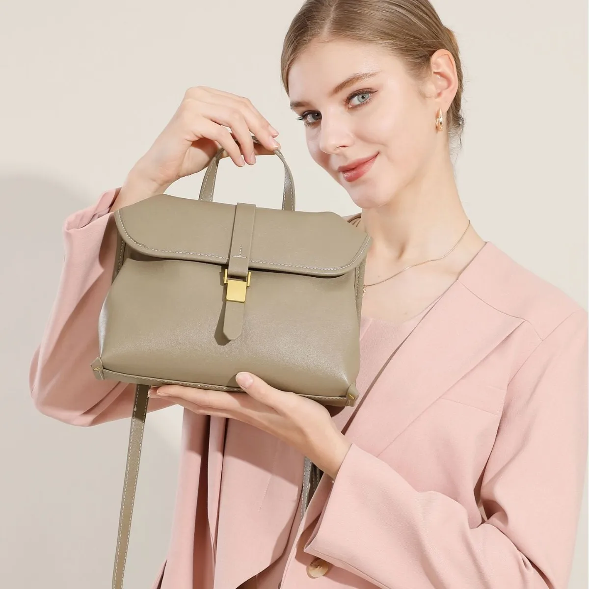 

Модная винтажная сумка-мессенджер женская, через плечо, на руку, для работы, офиса, модная сумка-портфель, новинка 2026 года