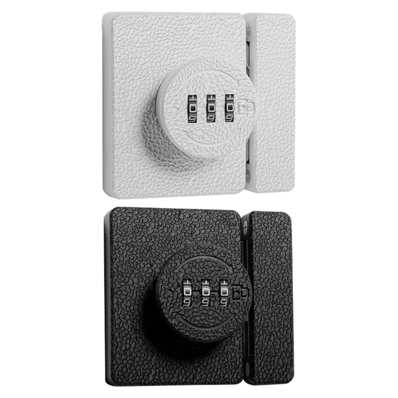 

Keyless Cabinet Lock Glowing Security Circular Hook Steel Lock for Homes Office