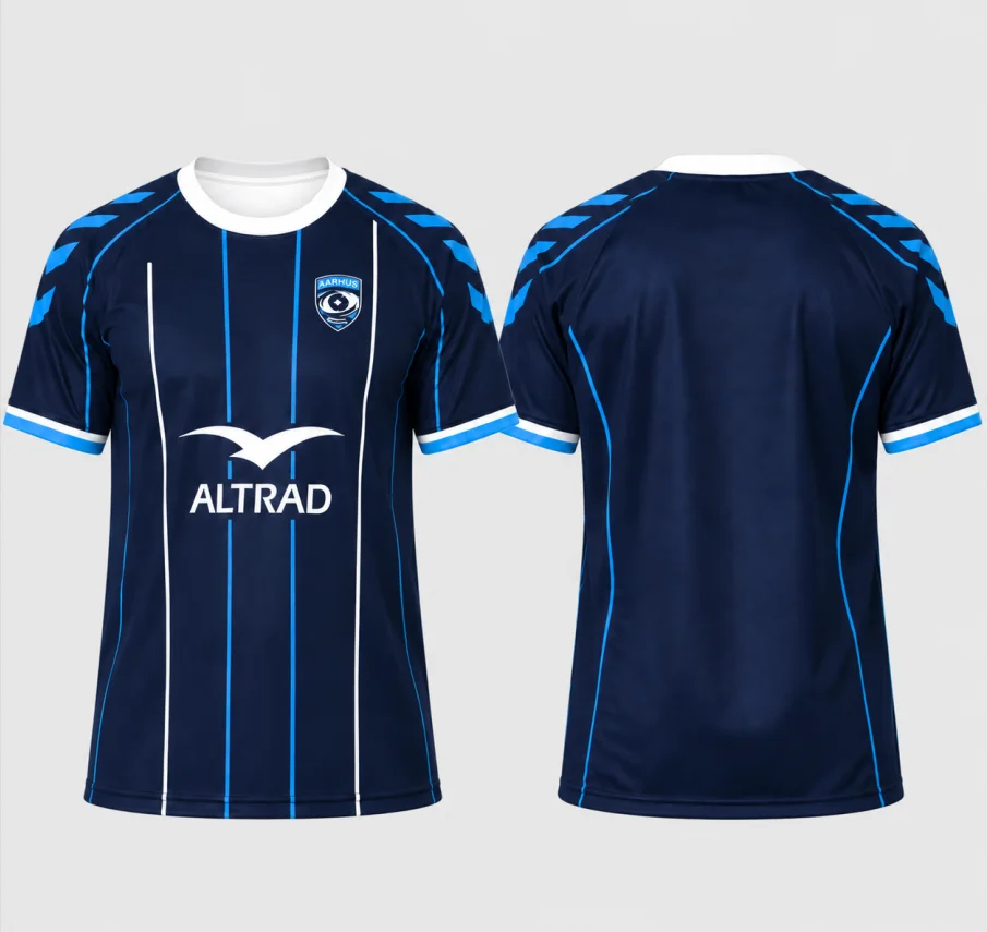 Montpellier Rugby-Trikot 2026/27, Frankreich Top 14 Style Shirt, Unisex Sportbekleidung, Atmungsaktives Schnelltrocknendes Trainings-T-Shirt für Männer und Frauen – Detail 6