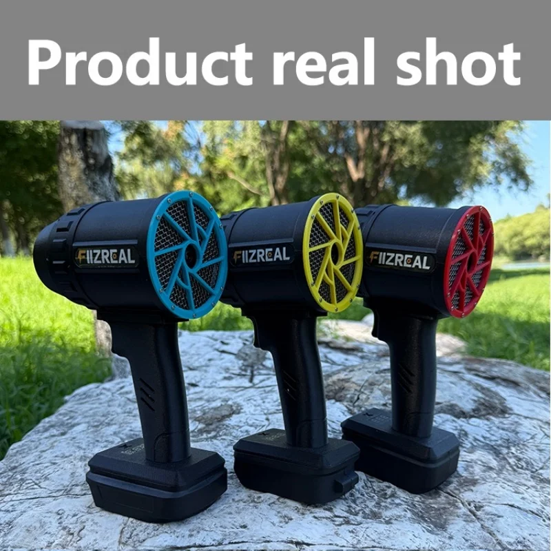 Fiizreal F-64 Bemutató - Makita akkus szélvihar 8 Fiizreal F-64 motor és ventilátor részletei