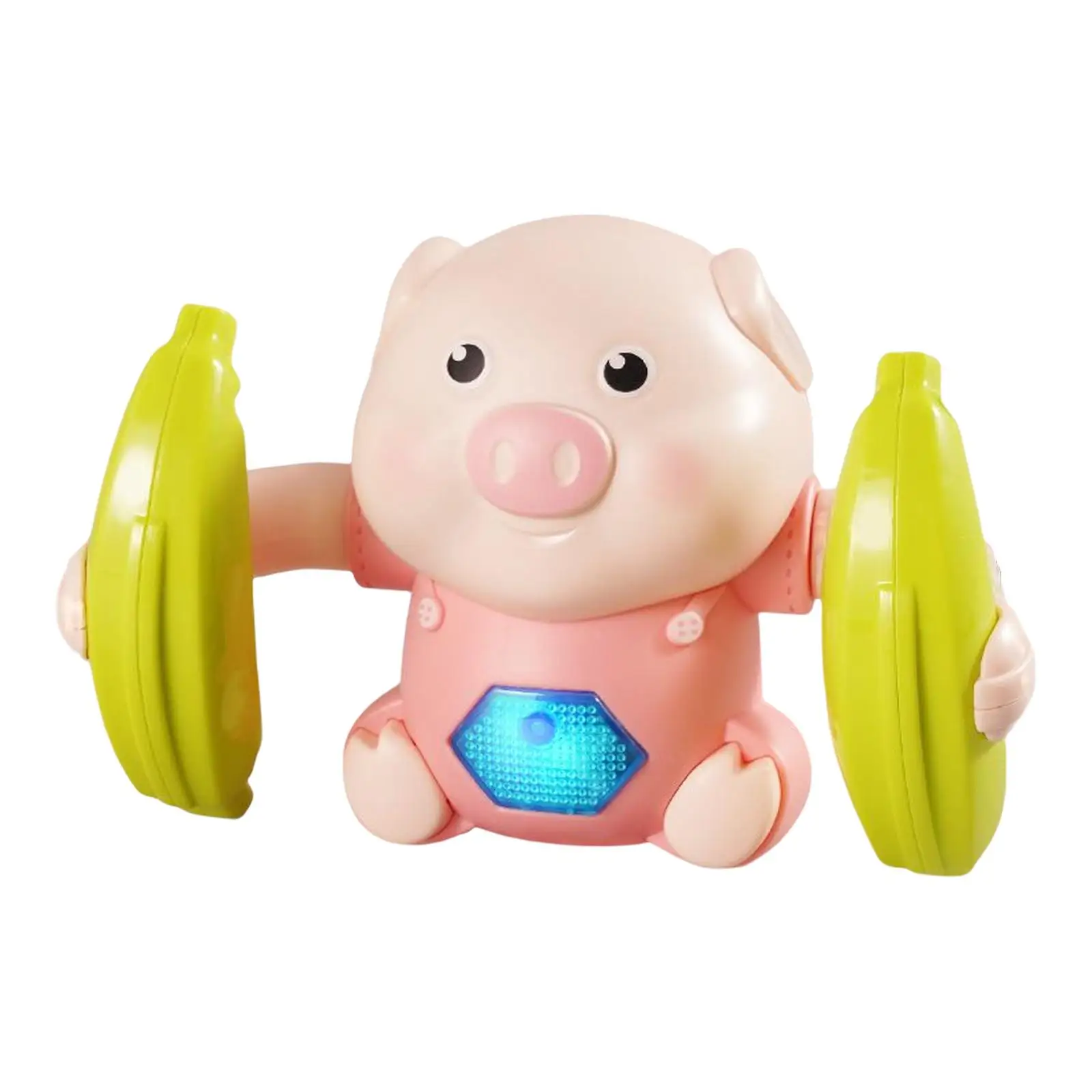 

Electric Tumbling Pig Voice Control Sturdy Safety Material Multifunctional