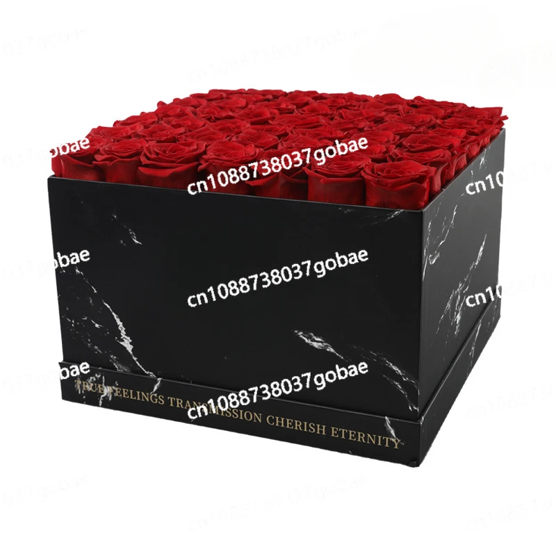 Cross border Christmas Gift Amazon Immortal Flower Finished Rose Gift Box