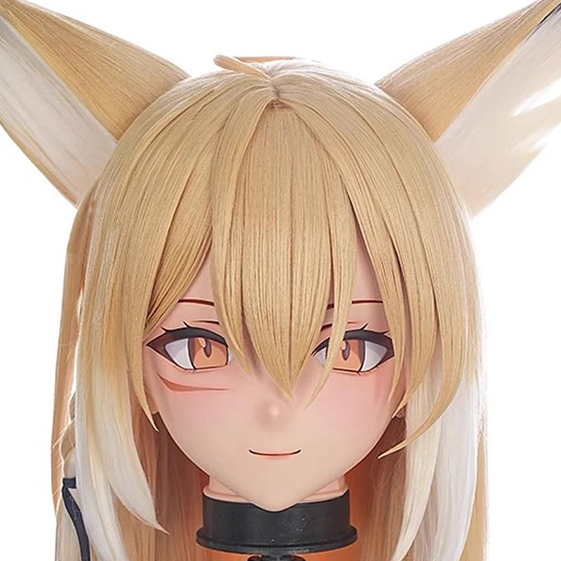 Personalizza Personaggio Crossdressing Kig Maschera Figure anime Cosplay Maschera a testa intera Anime giapponesi Gioco di ruolo Maschera Kigurumi BJD