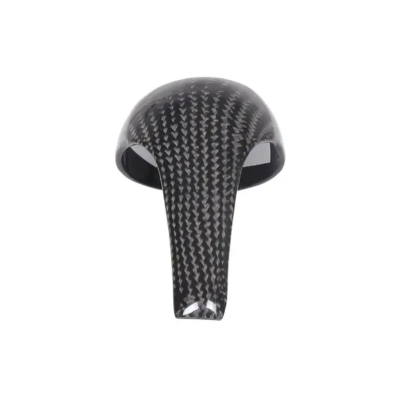 Real Carbon Fiber for 2013-2017 Bentley Continental Flying Spur Car Gear Head Cover Sticker Car Interior Protection Accessories