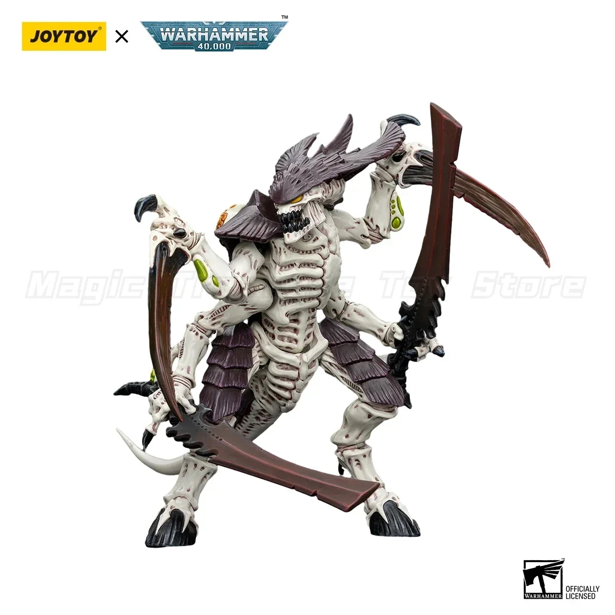 【MT】JOYTOY 1/18 Action Figure Warhammer 40K Tyranidi Alveare Flotta Leviaatano Tyranid Guerriero Bonesword 2 Collezione Modello Giocattolo