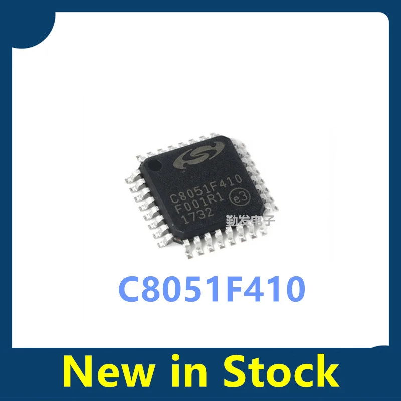 5PCS C8051F410-GQR C8051F410 QFP32 8-bit microcontroller (MCU) – in stock