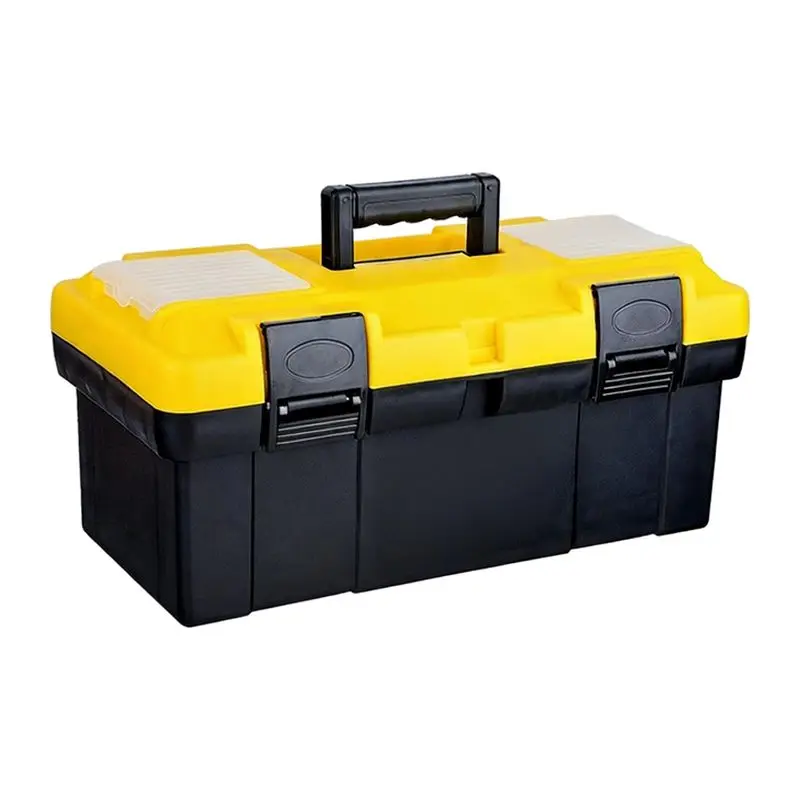 Convenient Metal and Aluminum Toolbox for Manual Storage and Organizing Tools