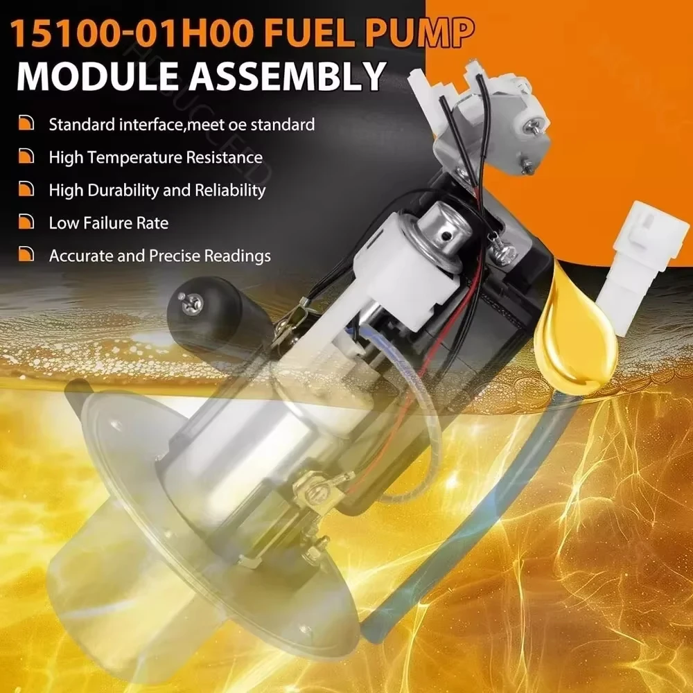 Motorcycle Fuel Pump ASSEMBLY For Suzuki 2006-2007 GSXR600 GSXR750 GSX-R600 GSX-R750 15100-01H00 Replacement  Accessories Parts