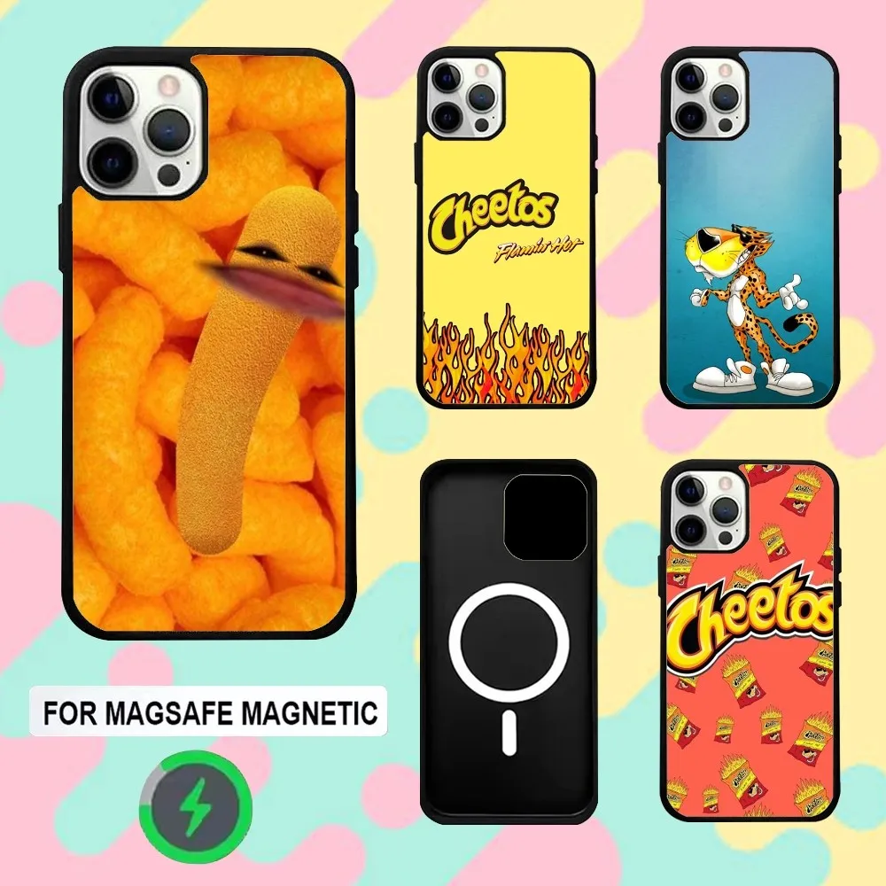 

C-Cheetos Snack Food Phone Case For iPhone 16e,16,15,14,13,12,11,Plus,Pro,Max,Mini Magsafe Magnetic Wireless Charging