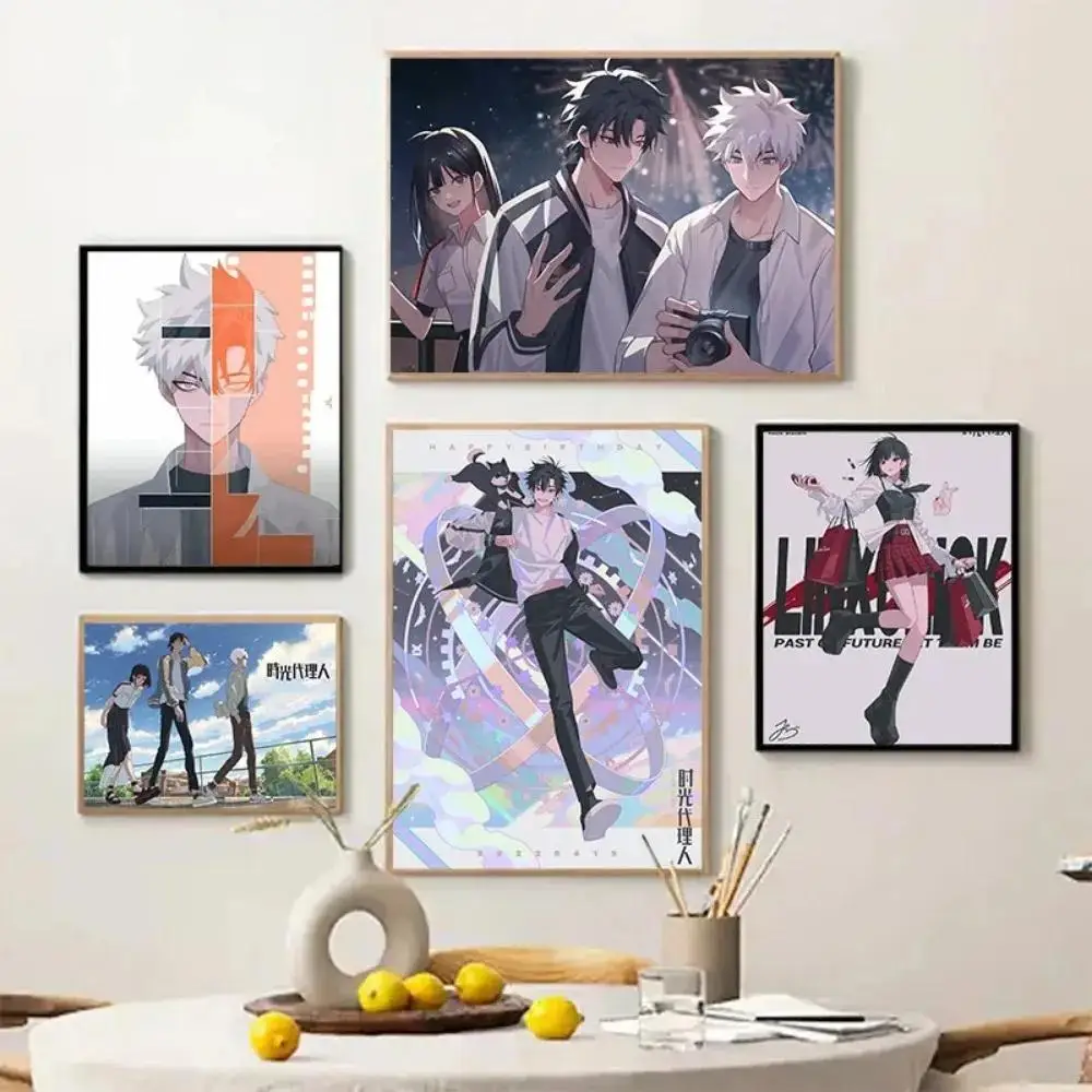 Latest Chinese Anime Link Click Canvas Poster  Wall Hanging Painting for Home Decor Gaming Room Cafe Bar  Art Wall Decor