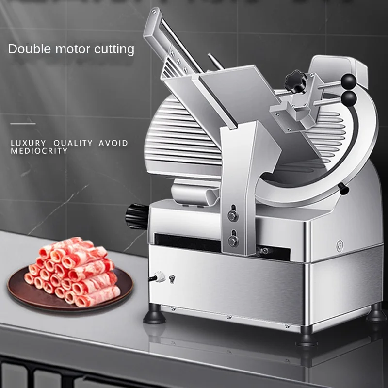 Electric Slicer Commercial Meat Cutter Frozen Beef And Mutton roll slicer  Meat slicer