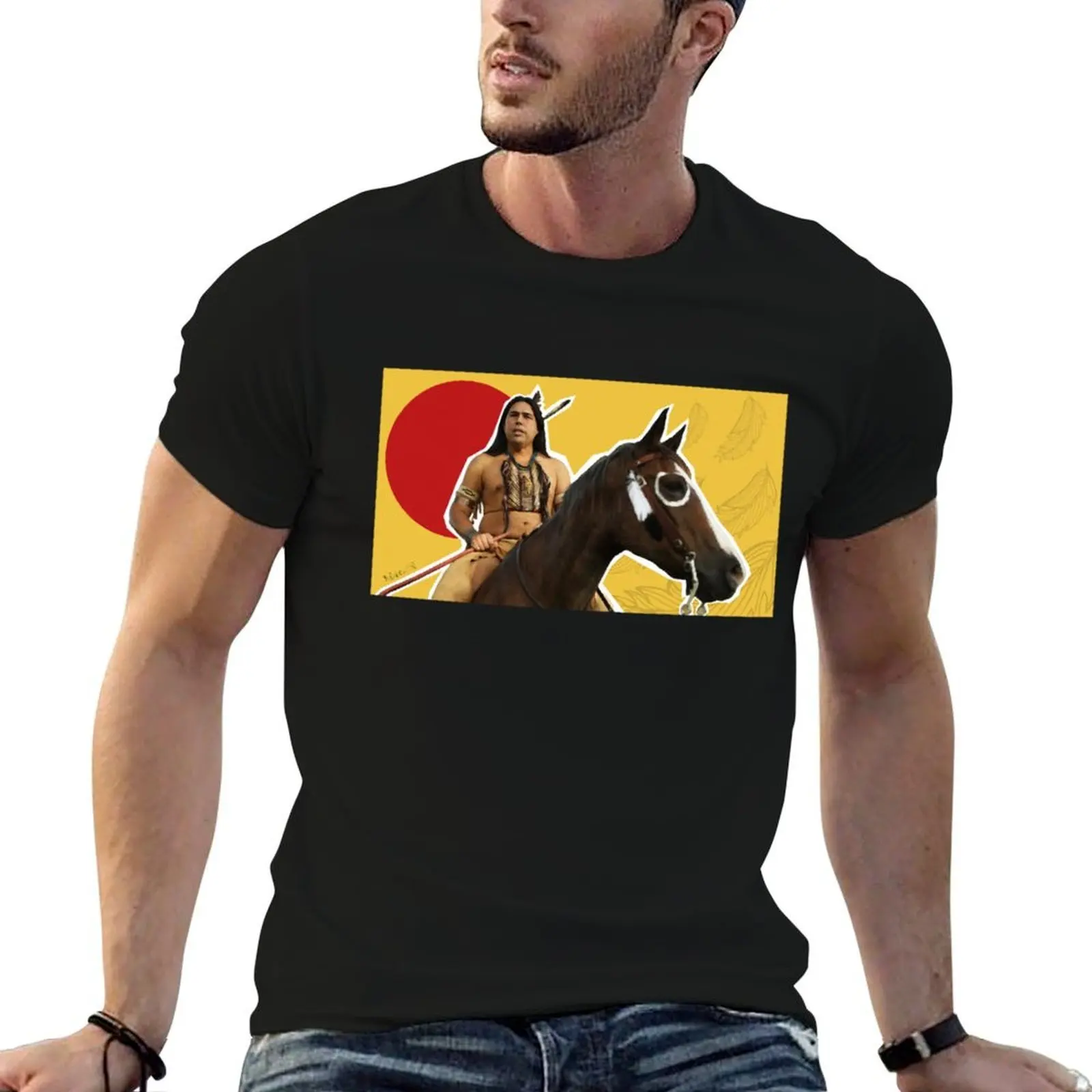 

T-Shirt Dogs t Reservation cotton Spirit Knifeman shirts - William aka pack for man