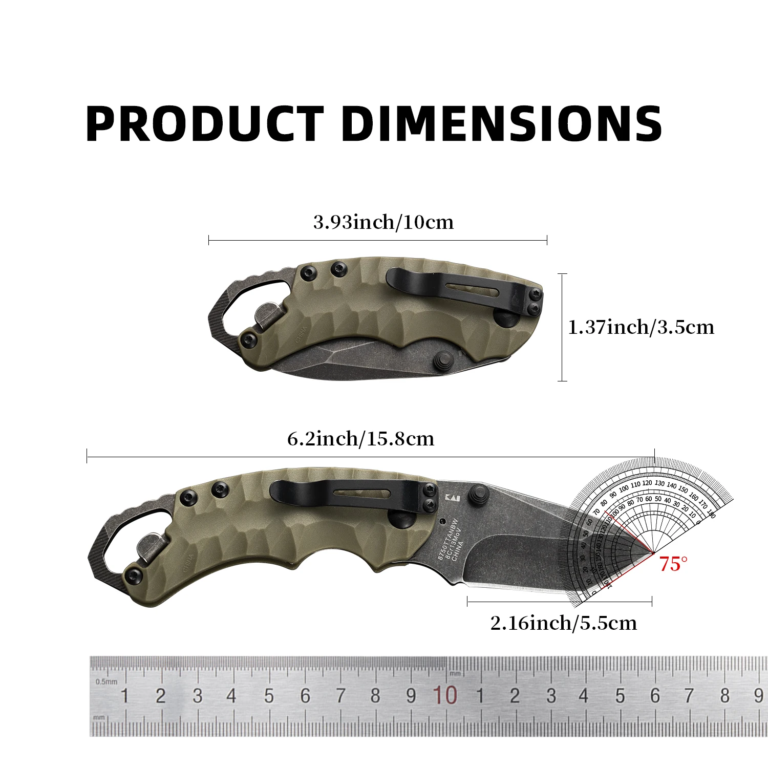 Multi-functional Pocket Folding Knife With Bottle Opener, Portable For Outdoor Camping, Hiking, Rock Climbing