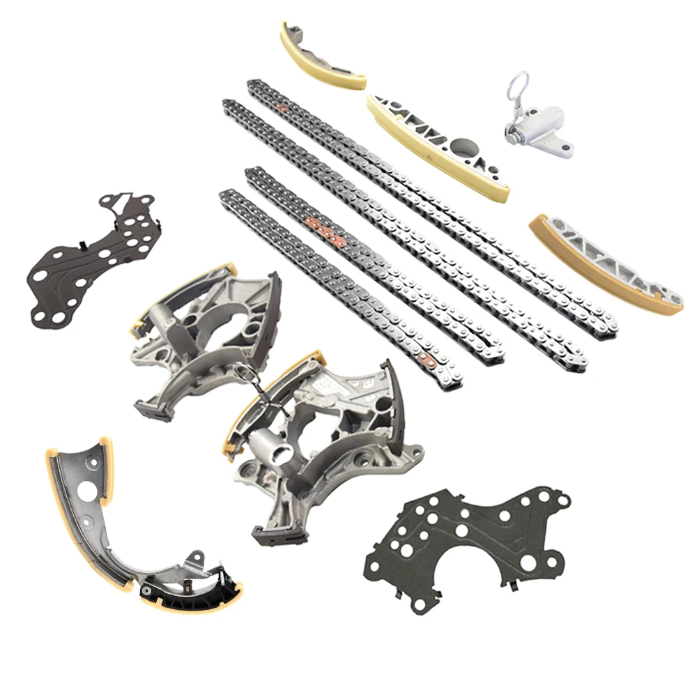 

2025 для двигателя A4 B7 A6 C6 A8 D3 AUK BDW BKH 2.4L 3.2L с OE 06E109229A 06E109229F 06E109217 719746, комплект цепи ГРМ