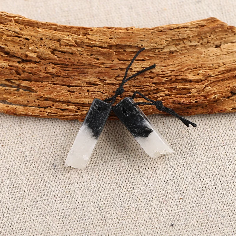 B&F Crystal Earring Beads for Jewelry Making, Handmade Natural stones beads, Stones for jewelry Making Supplies