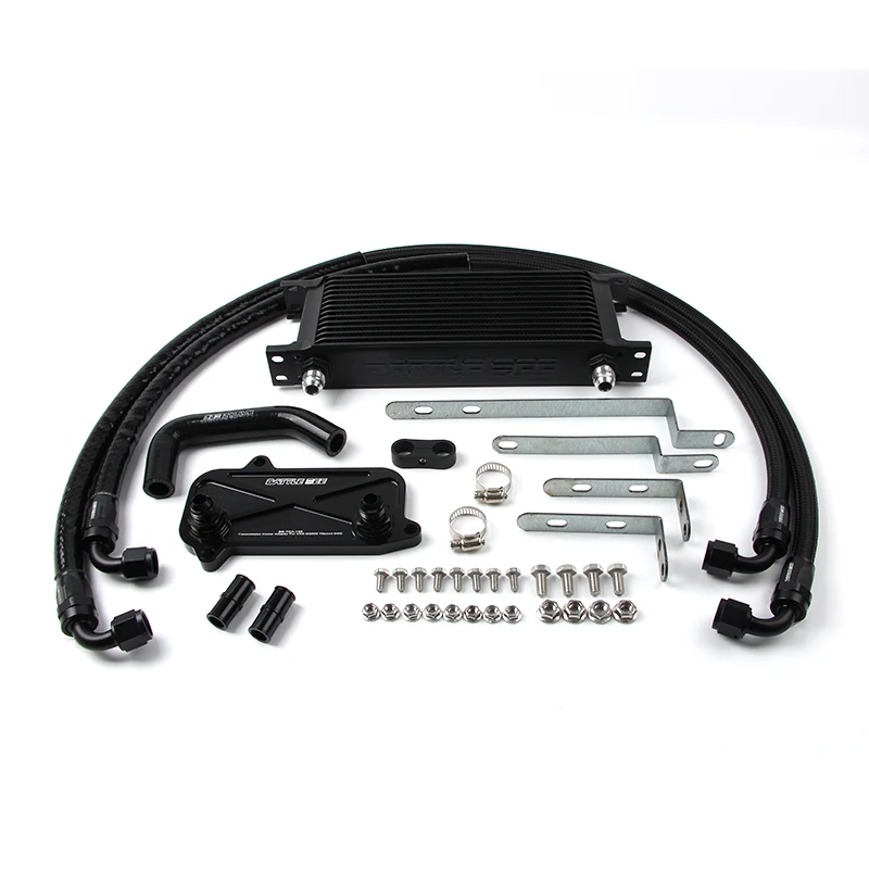 

The automotive transmission cooler kit is compatible with the Volkswagen/Audi 7-speed DQ500 transmission oil cooler kit BB-TCK-0