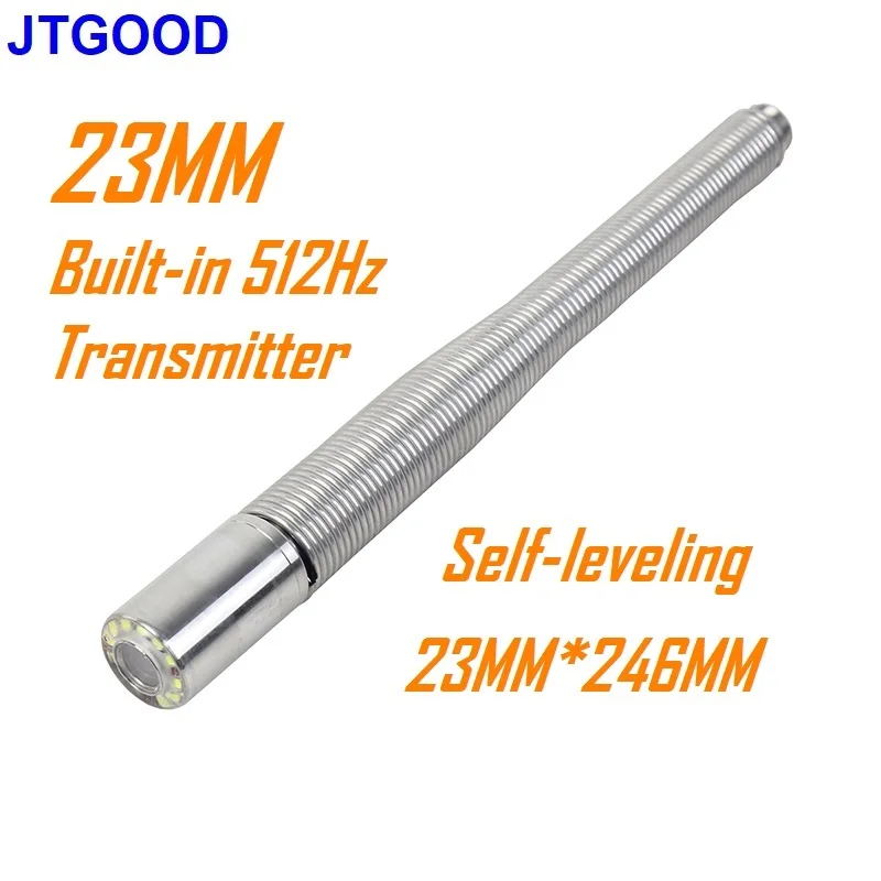 Meter Counter DVR Self Leveling Drain Sewer Inspection Video Camera Video Endoscope Camera Borescope Camera 7MM Cables B2