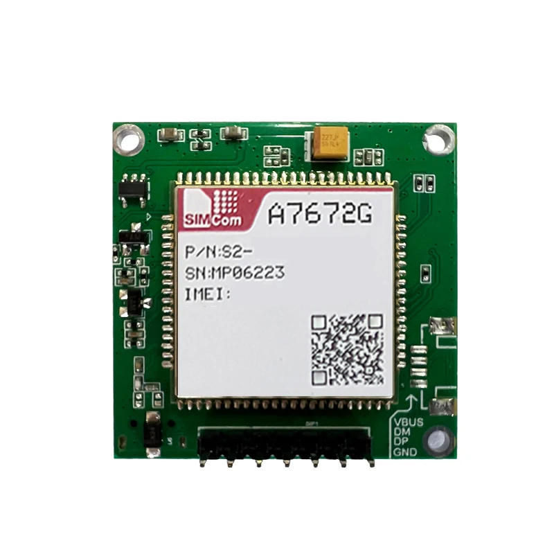 SIMCOM A7672 A7672G-LABA Development Core Board Global band LTE CAT1 4G 2G Module Breakout Kit Single-row needle board