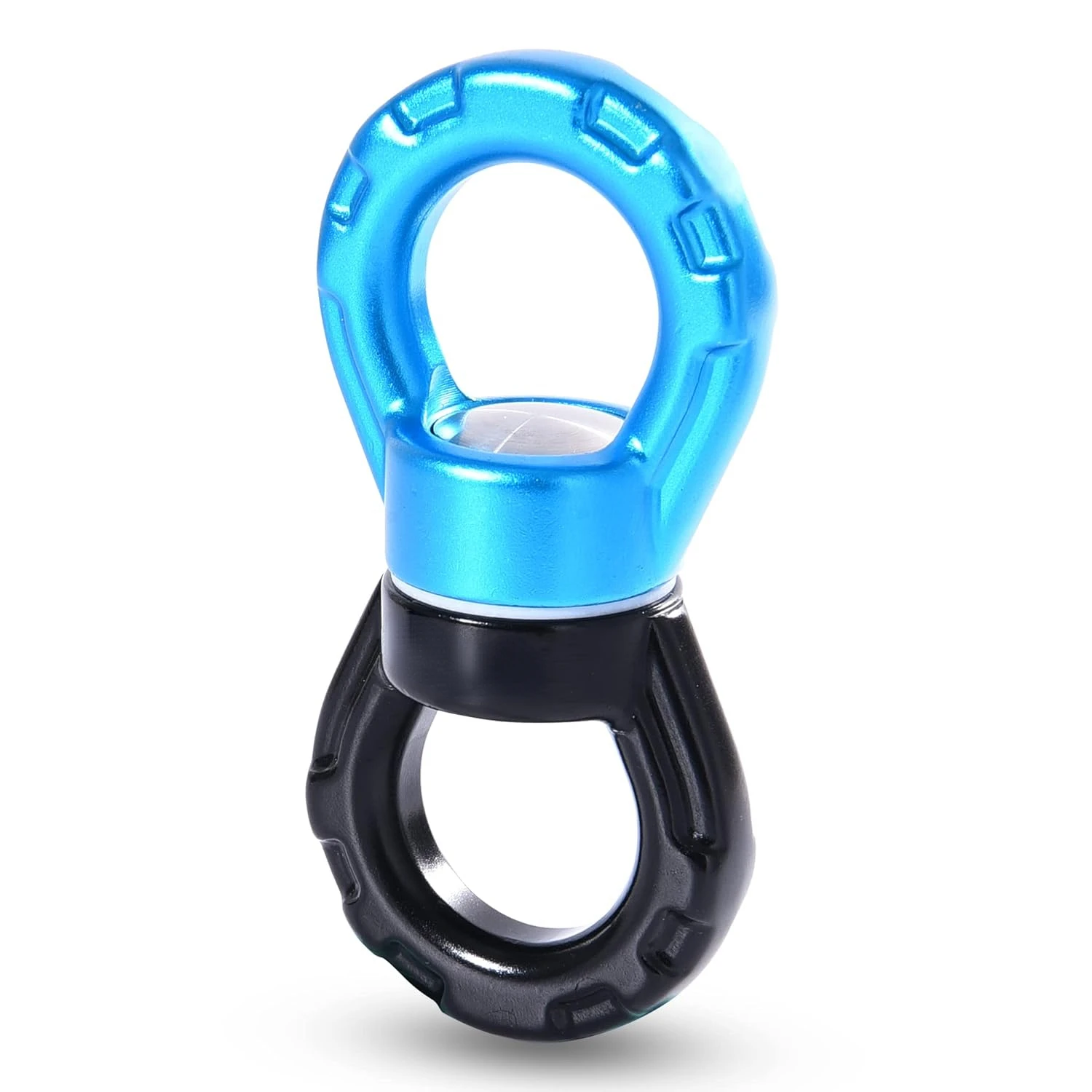 Reliable, Highly Durable 35KN Breaking Strength Swing Swivel - Safe 360° Rotator for Rock Climbing, Hammocks, Tree Swings, and