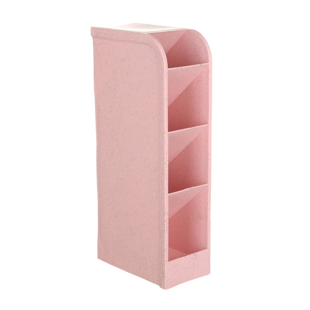 

4 Pcs Four Grid Storage Box Pen Caddy Holder School Equipment Desk Pencil Organizer Teacher
