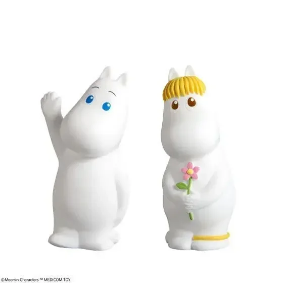 Bandai Original Re-ment  Anime Figure MOOMIN Hide and Seek Kids Toys Collectible Gift Model Car Interior Decoration Randomly One