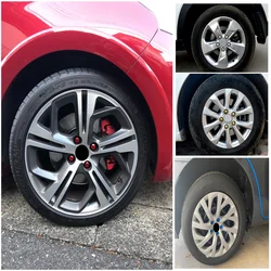 Car Wheel Cover Hub Nut Bolt Covers Auto Tyre Cap 17mm for Subaru Forester peugeot 2008 3008 4008 LADA XRAY Alfa Romeo Stelvio