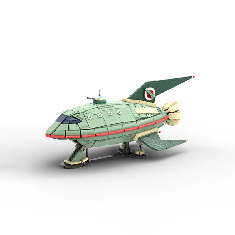 3777 pezzi MOC Planet Express modello blocchi di costruzione architettura regali di Natale fai da te idea creativa giocattolo educativo mattoni per bambini