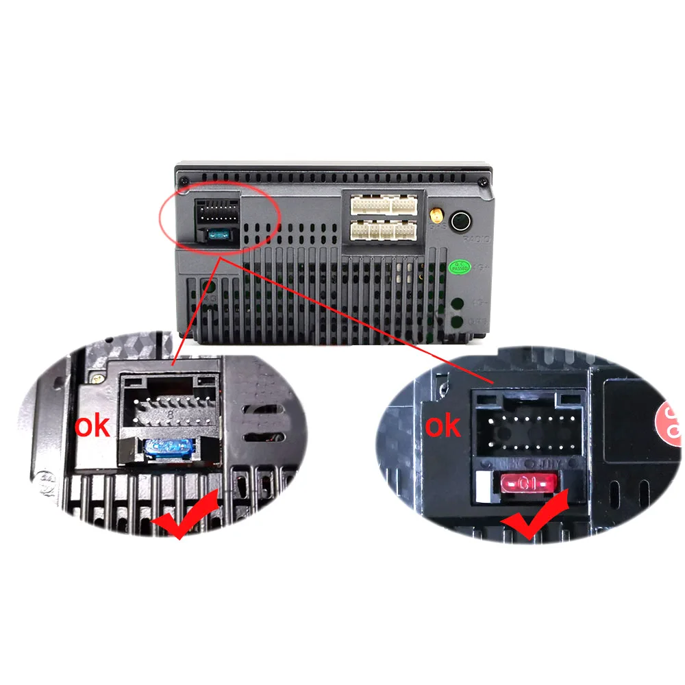 2 Din Car Android Radio Cable Power Connector for Suzuki Buick Volkswagen ISO Hyundai Kia Honda Toyota Nissan Mitsubish