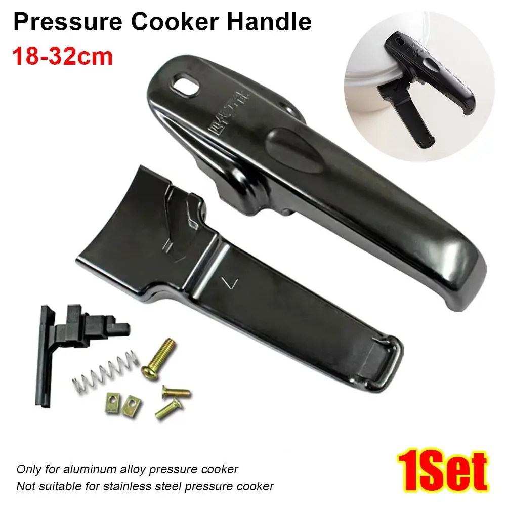 1Set Removable Aluminum Alloy Pressure Cooker Handle 18-32cm Replacement Handle Grip Kit A18-A32 Pressure Cooker Accessories