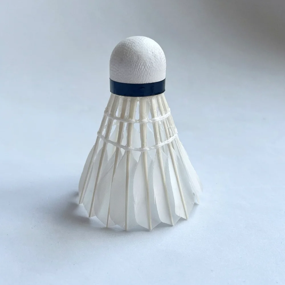 High Performance Goose Feather Shuttlecock Durable Badminton Training Ball Precise Flight For Sport Club Practice