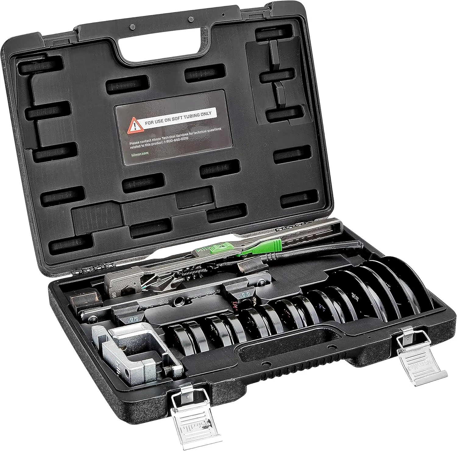 

Compact Bender Kit with Reverse Bending Attachment for 1 4 7 8 Tube and Pipe Bending Black CBKRB 1926598