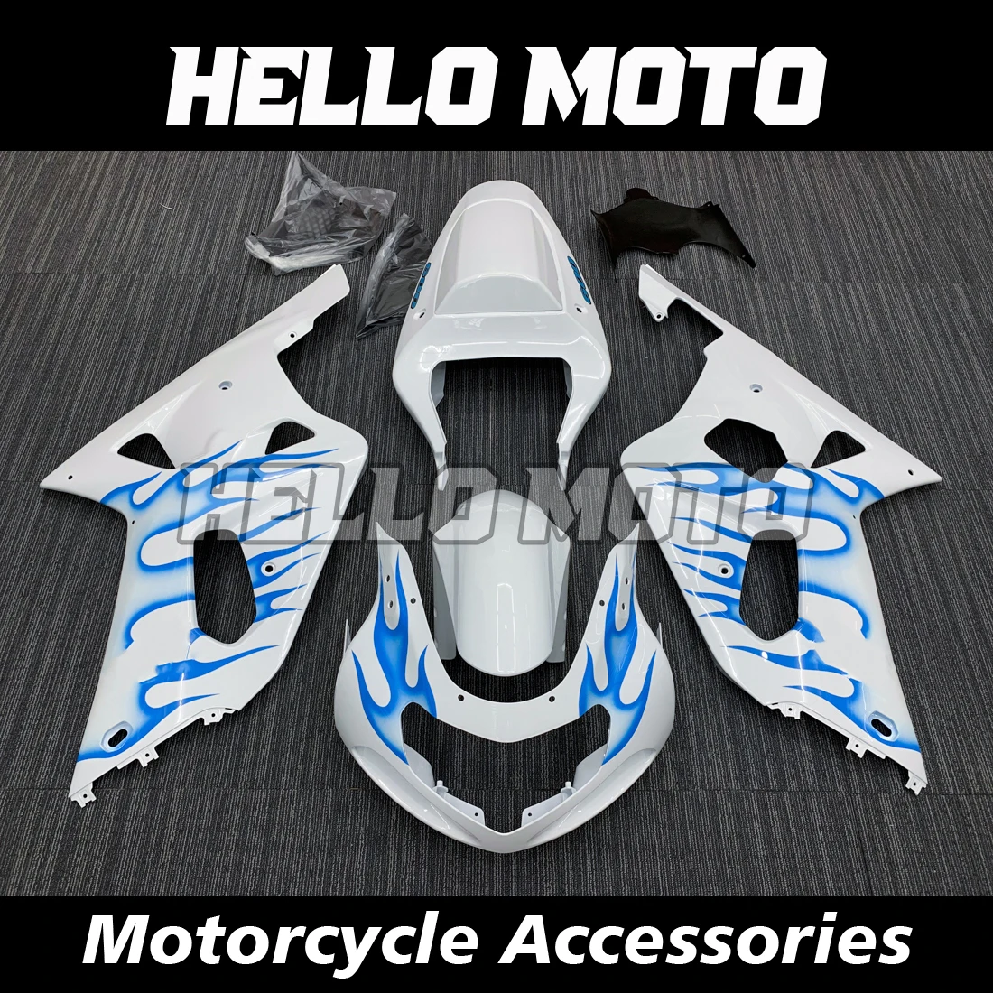 

New ABS Injection Molding Motorcycle Fairings Kits Fit For K1 K2 K3 600/750cc 2001 2002 2003 Bodywork Set WVBG